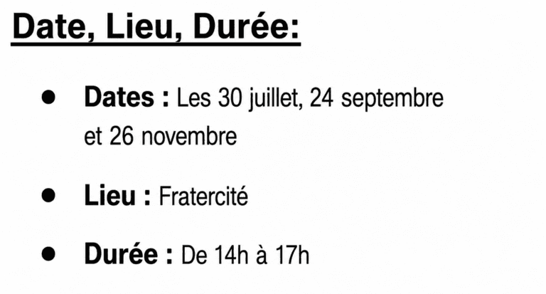 Durée Repair' Café